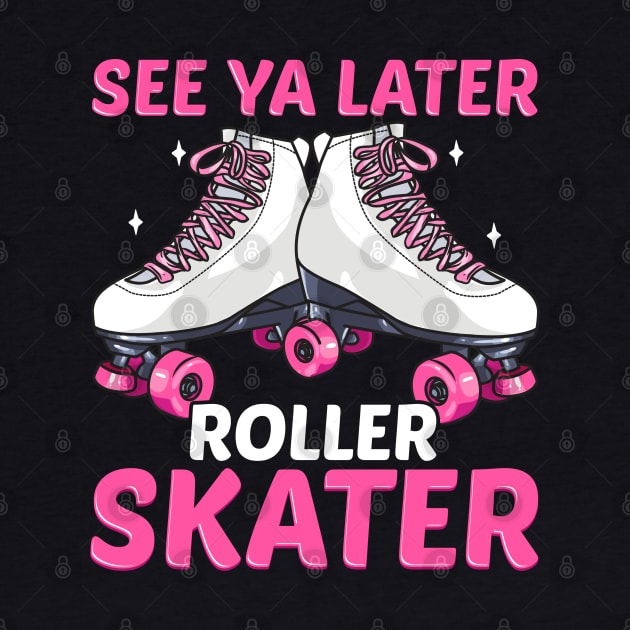 Retro Roller Skater Funny Quotes Humor Gifts by E